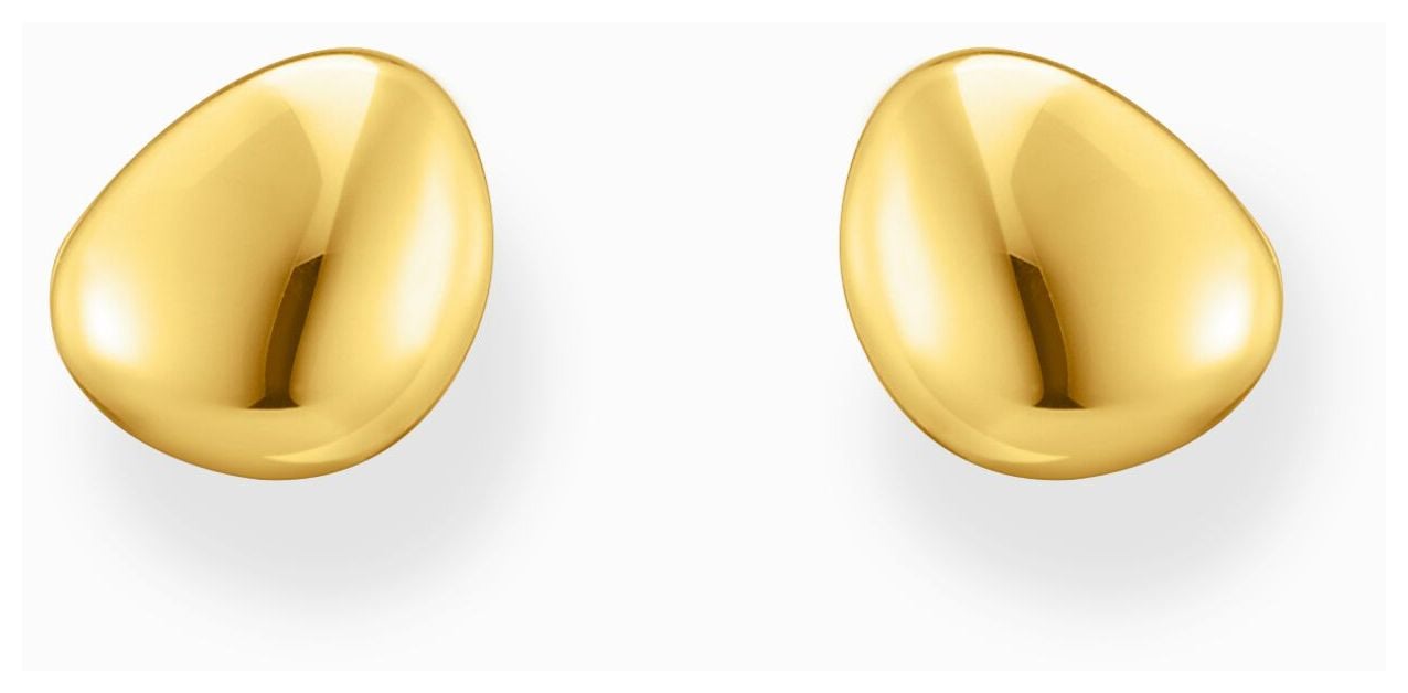Thomas Sabo H2307-413-39 Small Organic Shape Gold-Plated Jewellery