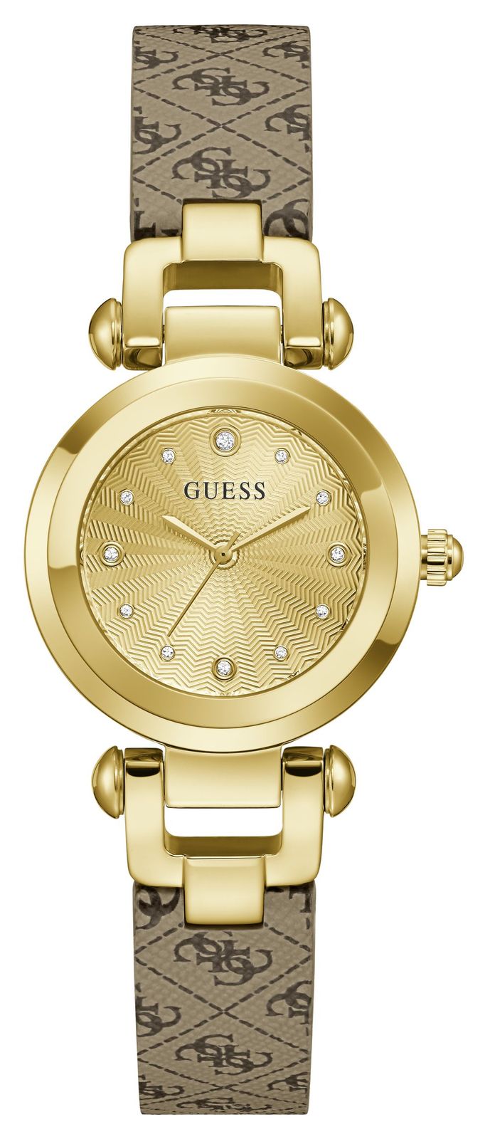 Guess GW1021L2 GINGER Three-Hand Quartz (30mm) Gold Dial / Watch