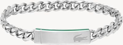 Lacoste LACOSTE BASELINE Stainless Steel Curb Chain Bracelet 2040081