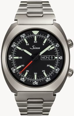 Sinn 240 St PILOT WATCH Two-Link Stainless Steel Bracelet 240.010 TWO LINK BRACELET