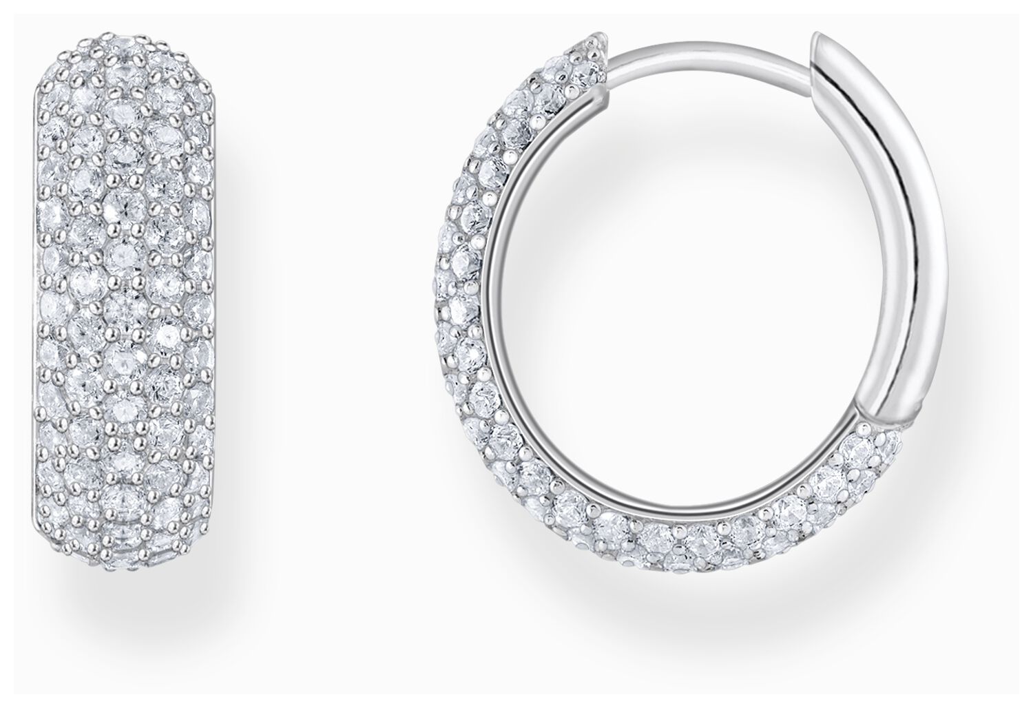 Thomas Sabo CR731-051-14 Sterling Silver White Zirconia Pav Jewellery