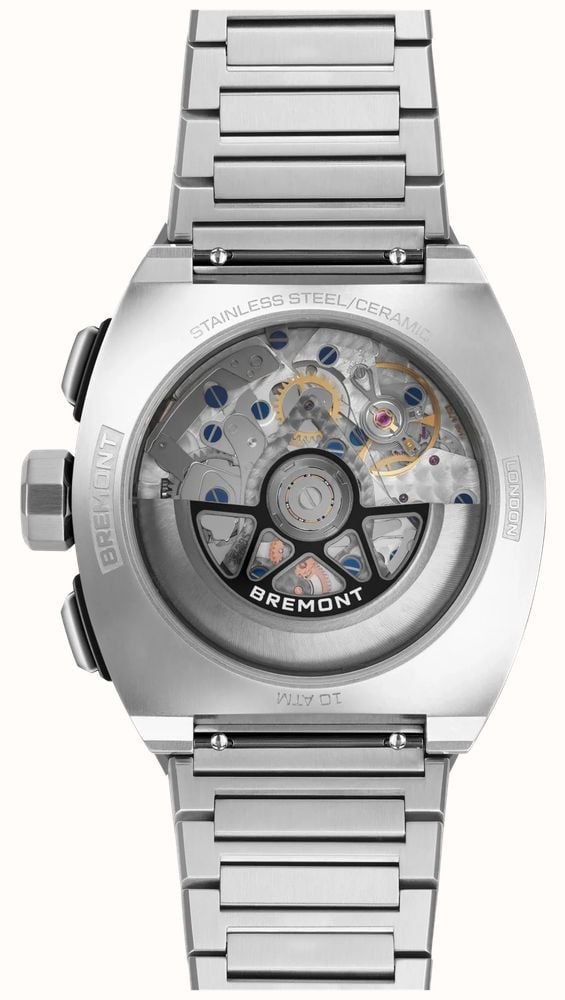 Bremont Supernova Chronograph Automatic (41mm) Black Galvanic Metal Dial / Stainless Steel Bracelet SN41-CHR-SS-BK-B - alternate view 2