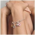 Thomas Sabo Donut Charm With Multicoloured Stones – Connect CC1367-M02-7 - alternate view 4
