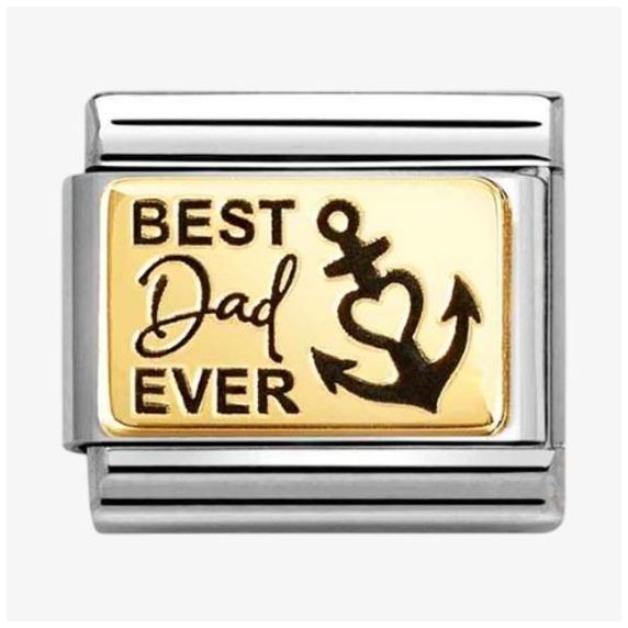 Nomination 030166/65 CLASSIC Stainless Steel & 18ct Yellow Jewellery