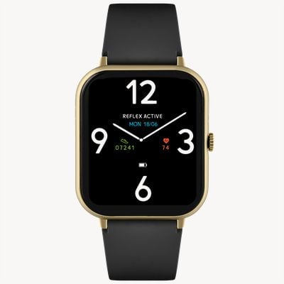 Reflex Active Series 23 Multi-Function Smartwatch (39mm) Digital Dial / Black Silicone RA23-2168