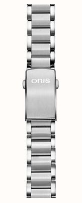 ORIS Mens Bracelet Strap Only - Silver 07 8 22 09PEB
