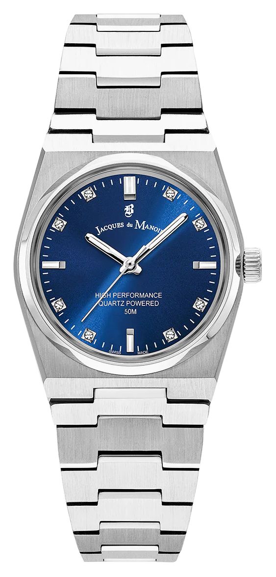 Jacques Du Manoir JWL03602 Horizon Three-Hand Crystal Quartz Watch
