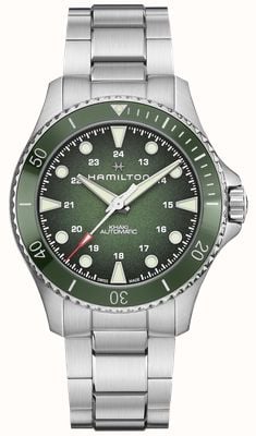 Hamilton Khaki Navy Scuba Auto (43mm) Green Dial / Stainless Steel H82525160