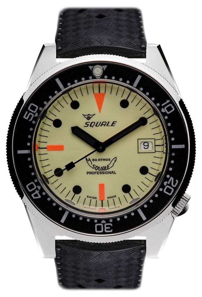 Squale 1521FULL.HT 1521 Full Luminous (42mm) Superluminova Watch