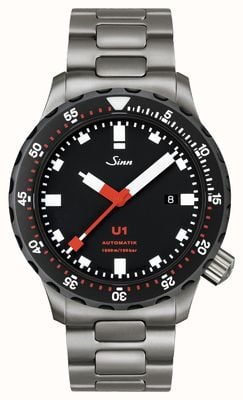 Sinn Diving Watch U1 SDR Metal Bracelet Version 1010.040 TWO LINK BRACELET