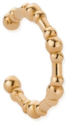 ChloBo GOLD Bobble Cuff Earring 18ct Gold Plated GEC3467