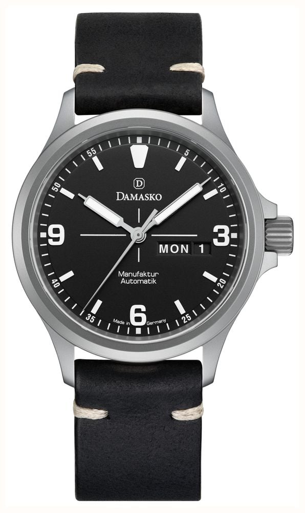 Damasko DK36/2 BLACK-VINTAGE BLACK LEATHER