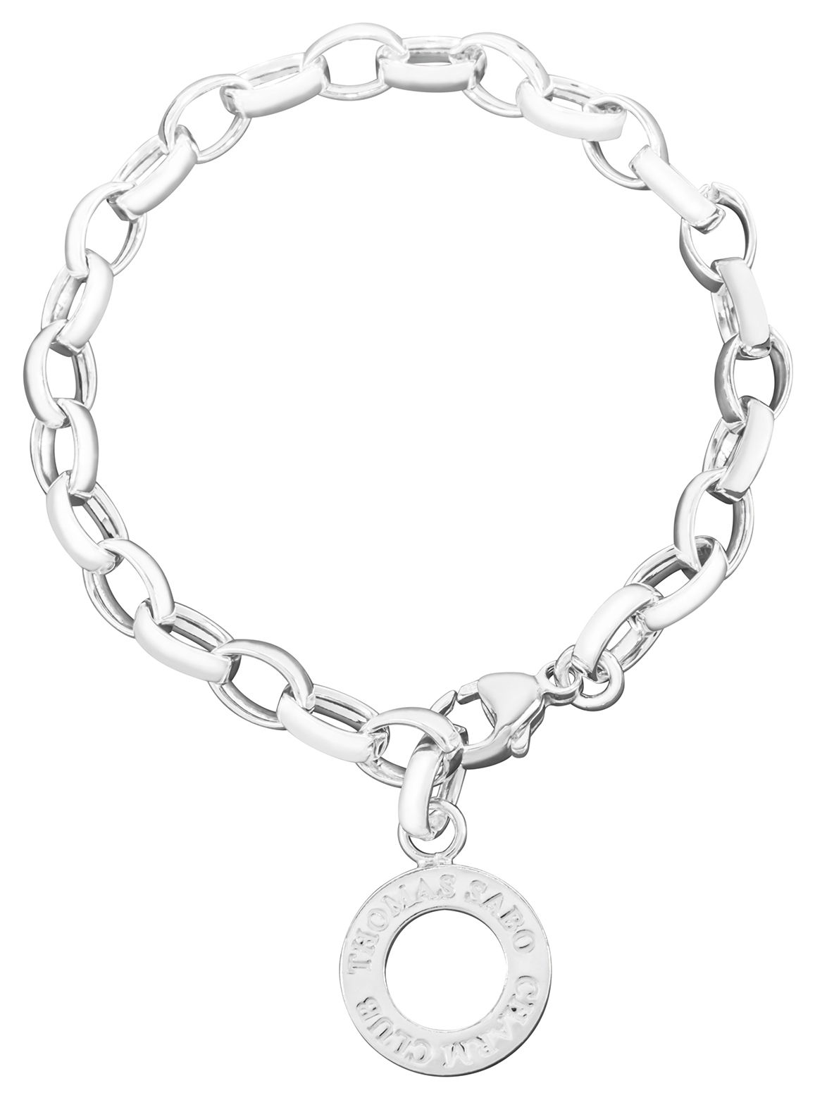 Thomas Sabo X0032-001-12-L Bracelet 20cm Charm Carrier 925 Jewellery