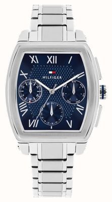 Tommy Hilfiger TH-OXFORD Multifunction (36mm) Blue Dial / Stainless Steel Bracelet 1710763