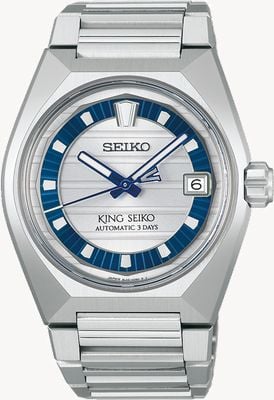 Seiko 145th Anniversary King Seiko VANAC Limited Edition (41mm) White Dial / Stainless Steel Bracelet HKF004J1