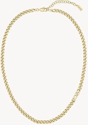 BOSS Jewellery Women's Kassy For Her Gold-Tone Stainless Steel Chain Necklace 1580572