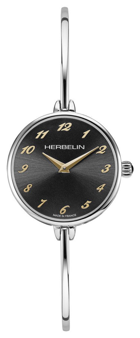 Herbelin 17206B24T Women's Fil (26mm) Black Dial / Stainless Watch