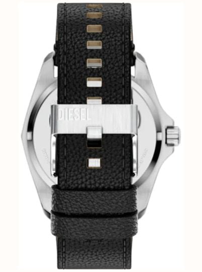 Diesel Stinger Black Blak Dail Leather Watch DZ2248 - alternate view 3