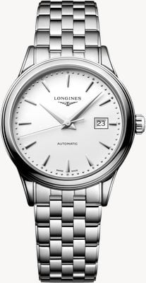 LONGINES Flagship Classic Automatic (30mm) White Dial / Stainless Steel Bracelet L43744186