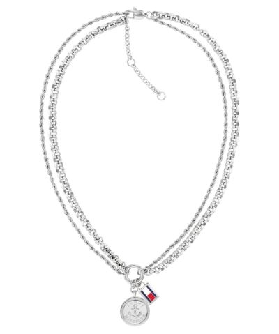 Tommy Hilfiger 2781023 Women's Silver Pendant Necklace Jewellery