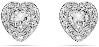 Swarovski x Ariana Grande Heart-Shaped Crystal Stud Earrings 5720859