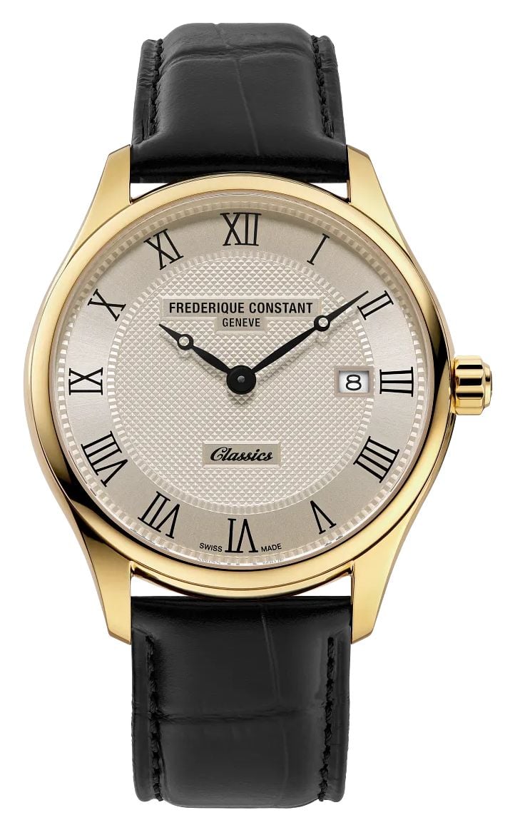 Frederique Constant FC-220CR5B5 Classics Quartz Date (40mm) Watch