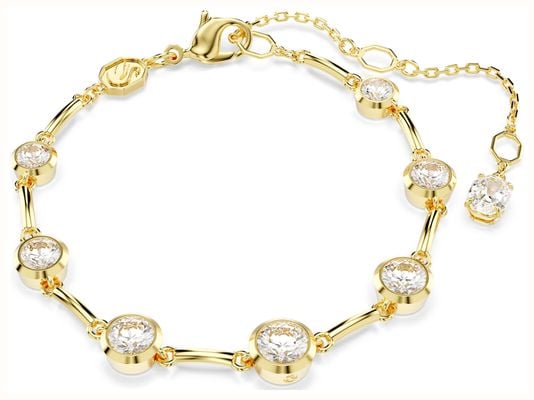 Swarovski Ladies Gold Tone Imber Tennis Bracelet 5705465