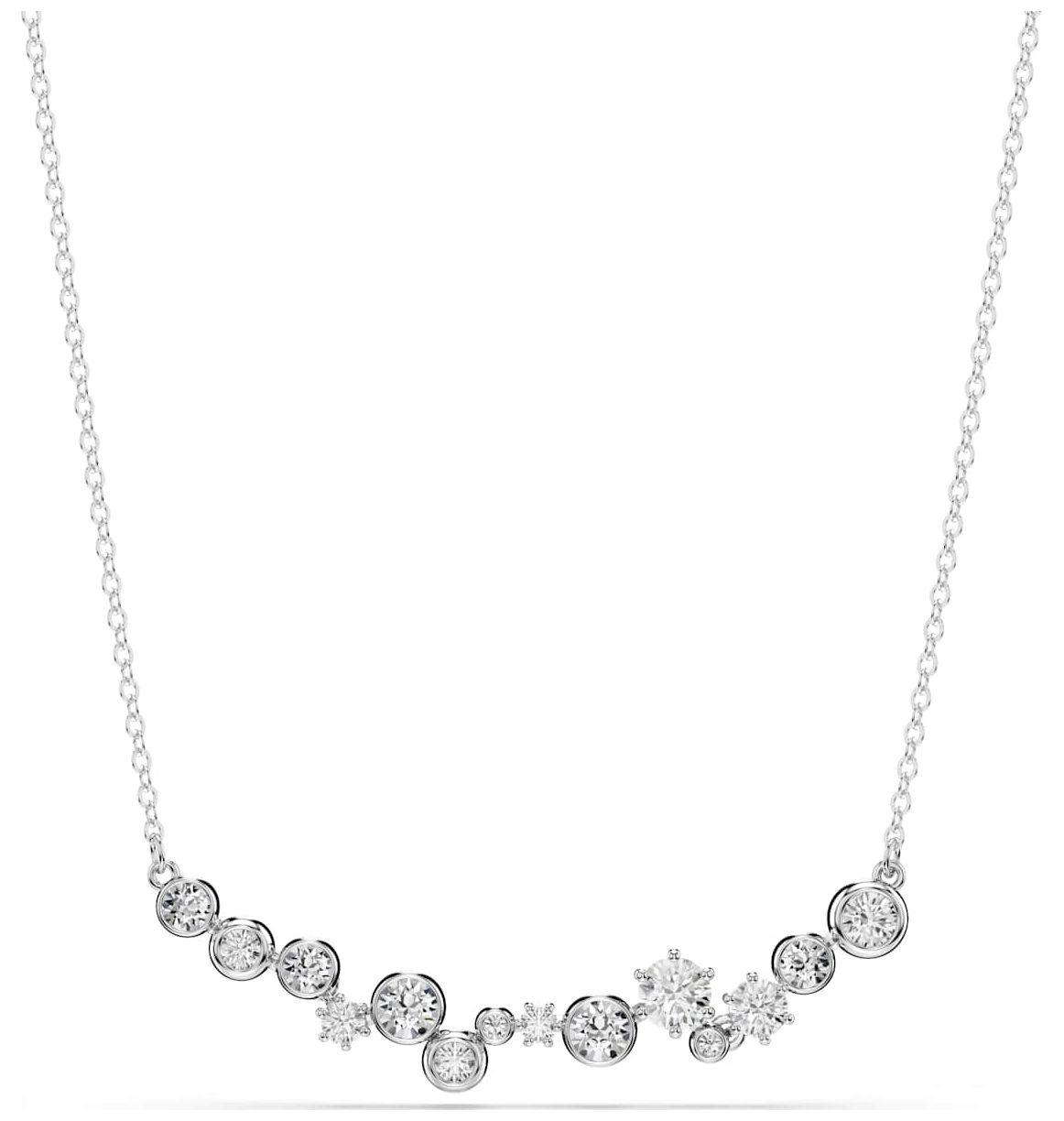 Swarovski 5722473 Constella Necklace, Mixed Cuts, White, Jewellery