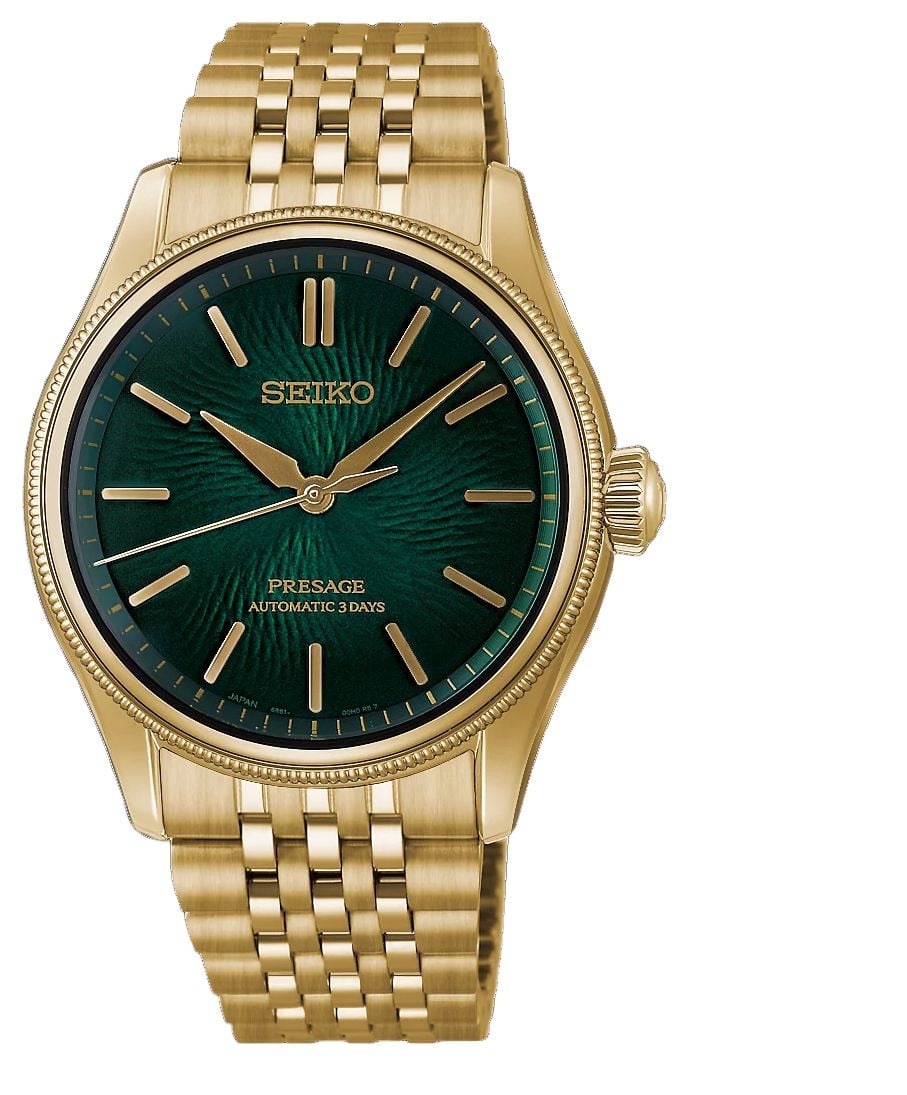 Seiko HCC009J1 Presage Classic Series x Tradmanâs Bonsai Watch