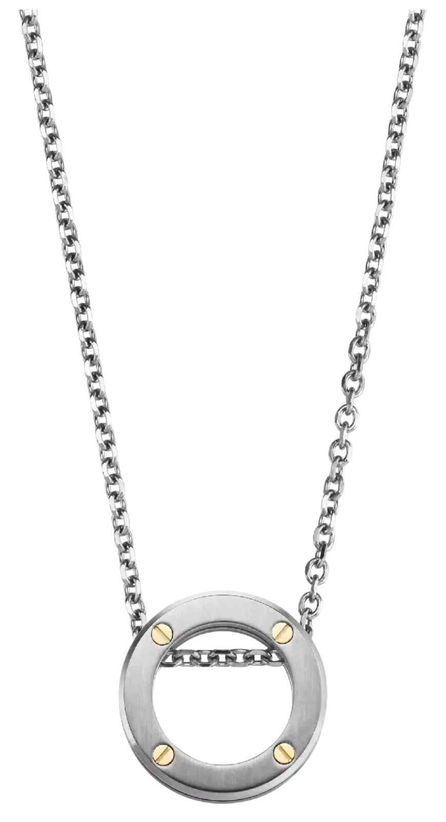 Herbelin CND20ABG2N Newport Duo Necklace - Brushed And Jewellery
