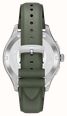 Emporio Armani Quartz Chronograph (40mm) Ivory Sunray Dial / Green Leather Strap AR11801 - alternate view 2