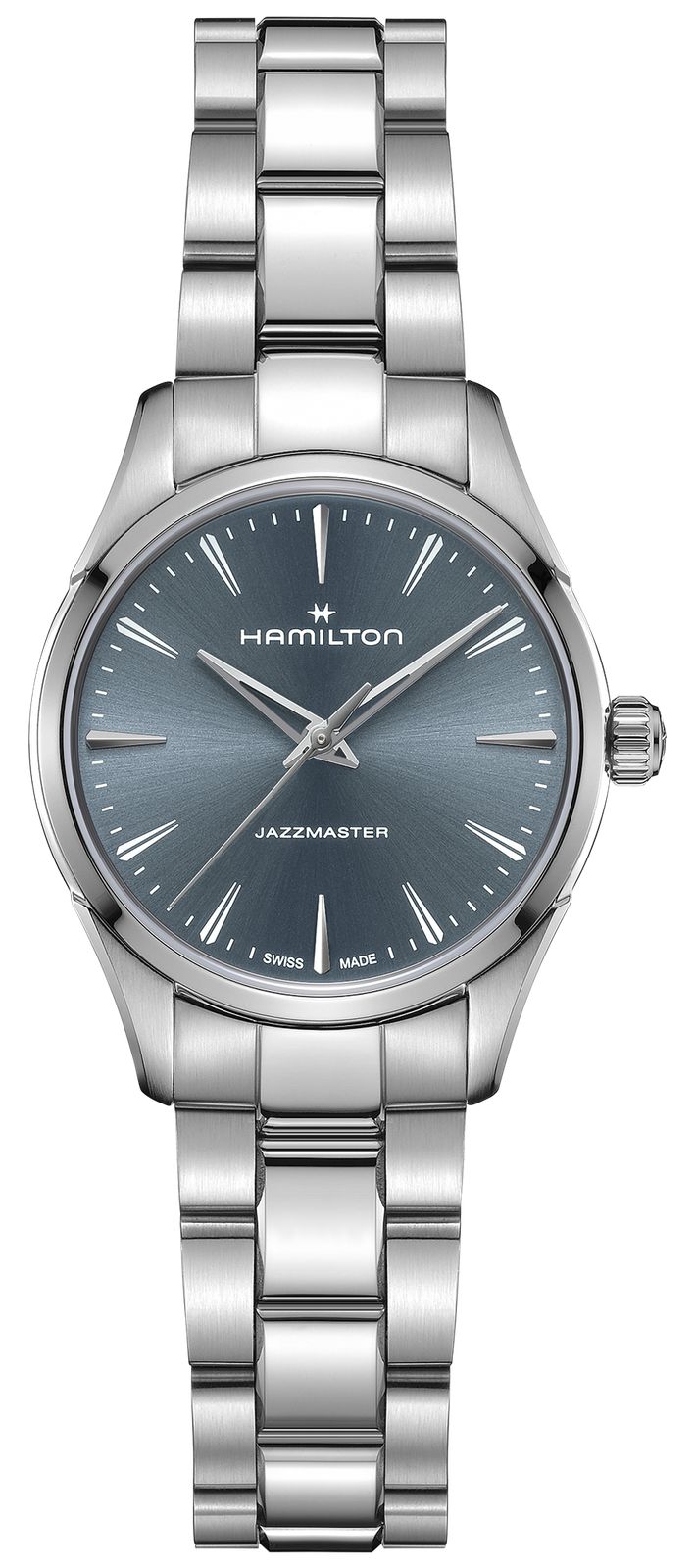 Hamilton H32301141 Jazzmaster Quartz (32mm) Blue Sunray Dial Watch