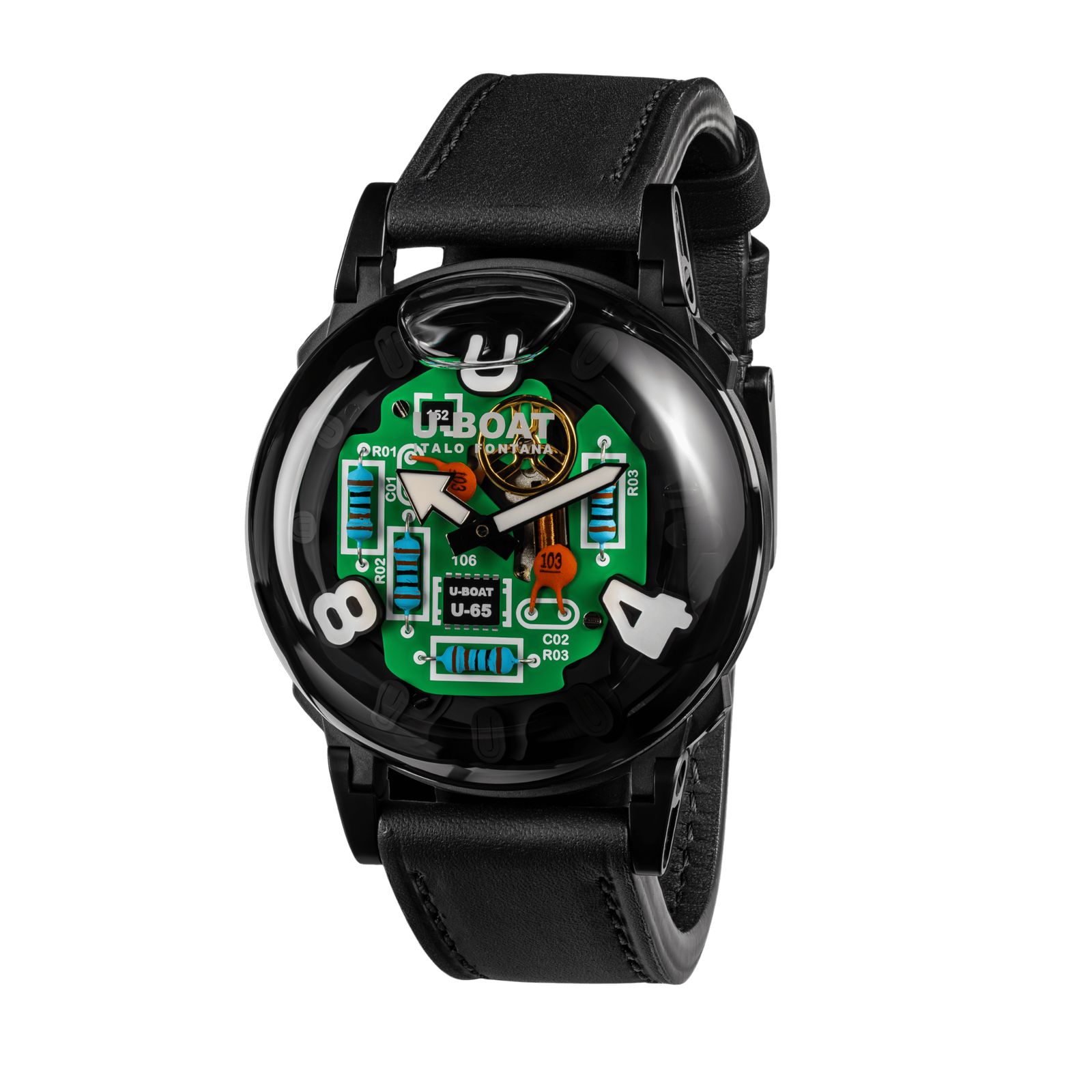 U-Boat 3365 U-65 TEK PVD (44mm) PCB Circuit Effect Dial / Watch