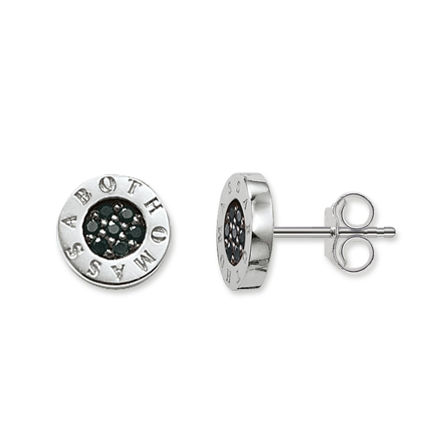 Thomas Sabo H1547-051-11 Earstuds Black 925 Sterling Silver Jewellery