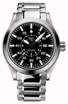 Ball Watch Company Engineer M Normandy Limited Edition (43mm) Black Dial / Stainless Steel Bracelet NM2128C-S4C-BK