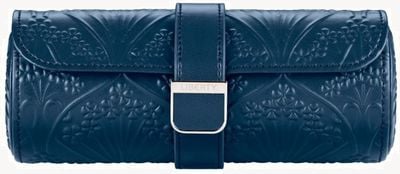 WOLF Liberty Triple Watch Roll - Navy 381517