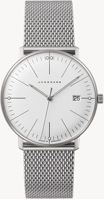 Junghans Max Bill Women's | Stainless Steel Mesh Bracelet | Sapphire Crystal 47/4250.46