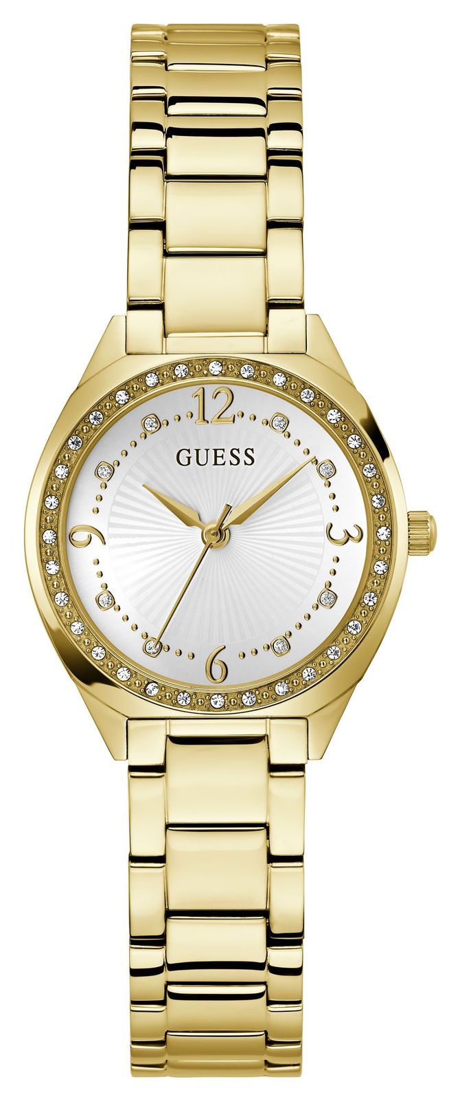 Guess GW0767L2 Women's CHARLOTTE (30mm) White Dial / Gold- Watch