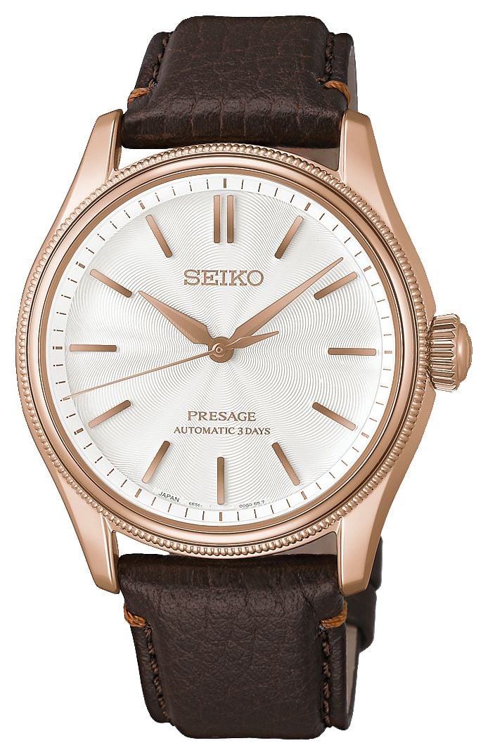 Seiko HCC008J1 Presage Classic Series x Tomioka Silk Watch