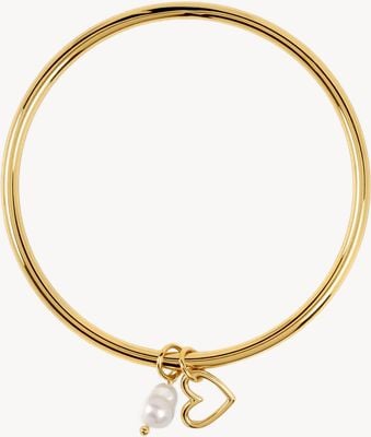 Radley Jewellery Heart Street Gold Plated Heart & Pearl Bangle RYJ3622S