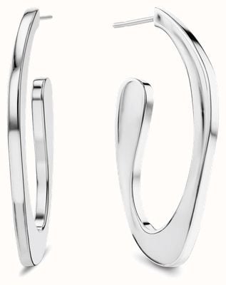 Calvin Klein Harmonious Connection Stainless Steel Organic Shape Earrings 35000689