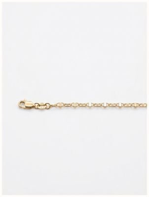 9ct Yellow Gold Semi Solid Marina Link 2.60mm 20" Chain HMAR-260-9Y-20