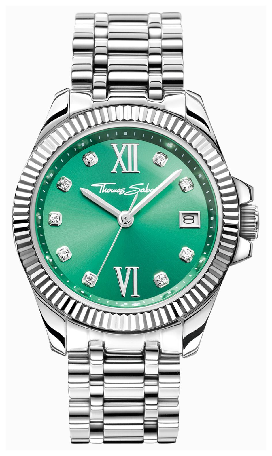 Thomas Sabo WA0404-201-211-33 Women's Divine (33mm) Green Watch