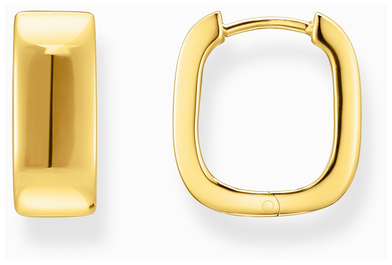 Thomas Sabo CR744-413-39 Angular Gold-Plated Sterling Silver Jewellery