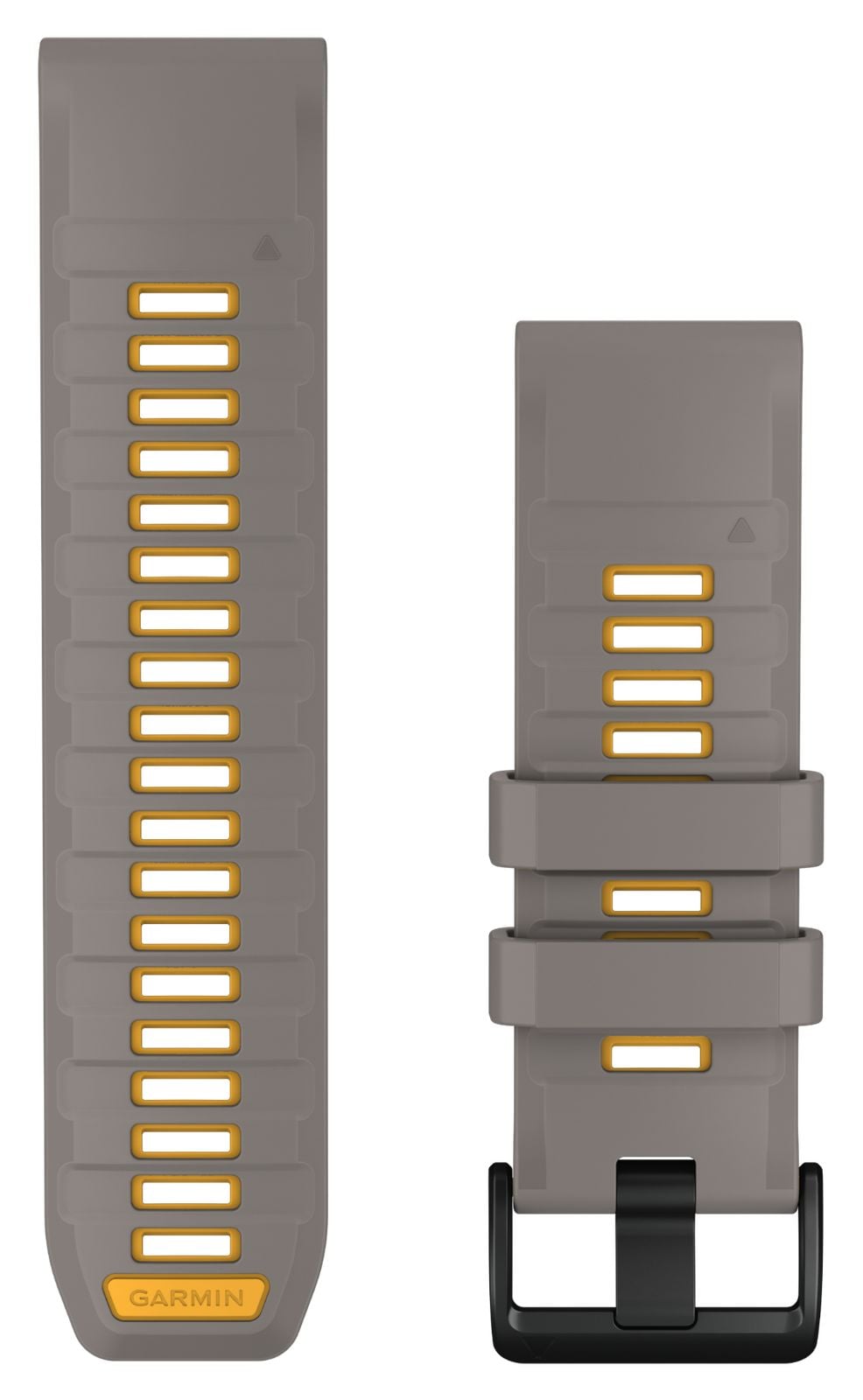 Garmin 010-14508-02 QuickFit Bands (26mm) Silver Grey/Yellow Watch