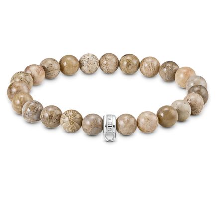 Thomas Sabo X0293-014-16-L17 Silver Bracelet With Daisy Jewellery