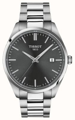 Tissot PR 100 (40mm) Dark Grey Dial / Stainless Steel Bracelet T1504101108100