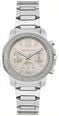 Michael Kors Prescott Ladies Silver Tone chronograph with crystals Watch MK7683