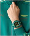 Aston Martin Aramco Formula One™ Team FLK Quartz Multifunction (41.4mm) Black Dial / Podium Green Silicone Strap MTFF1F601 - alternate view 4
