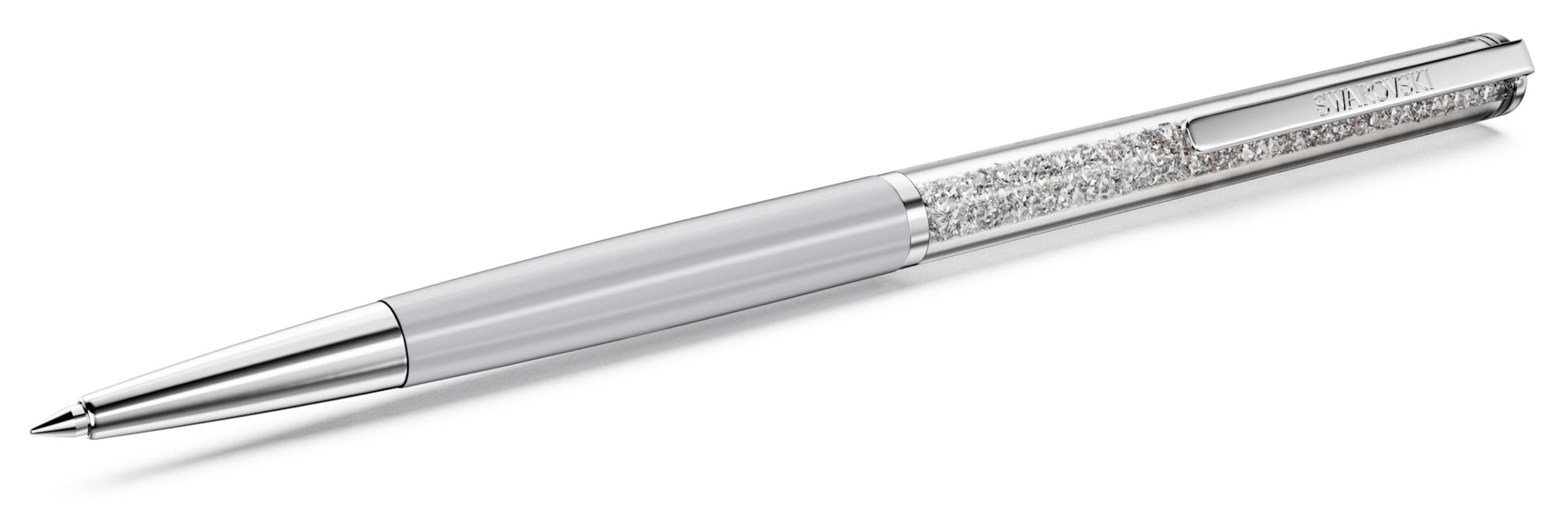 Swarovski 5709613 Crystalline Ballpoint Pen - Grey Lacquered Jewellery